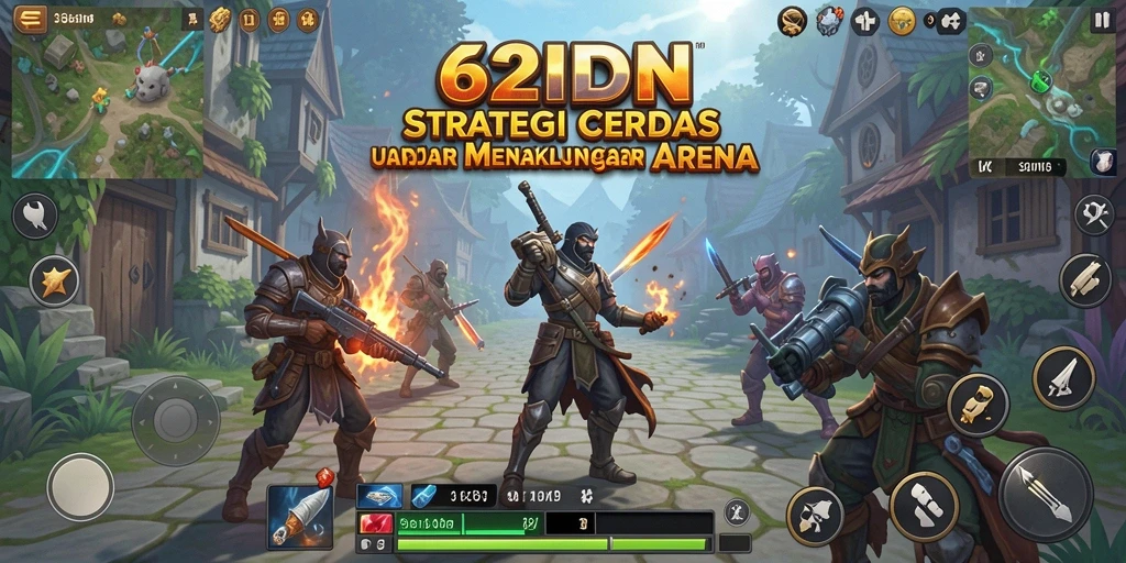 Tampilan gameplay menakjubkan penuh strategi dan aksi.