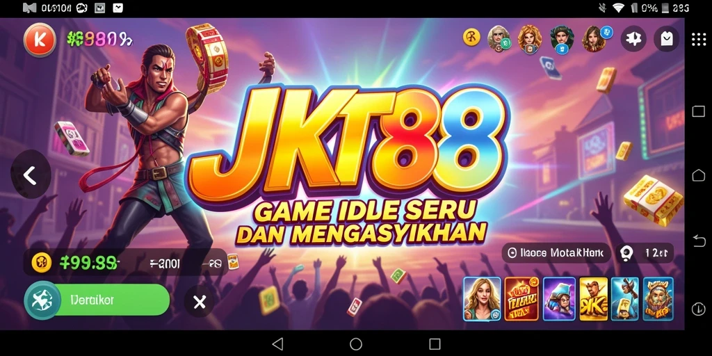 Tampilan gameplay JKT88 yang menarik dan seru.