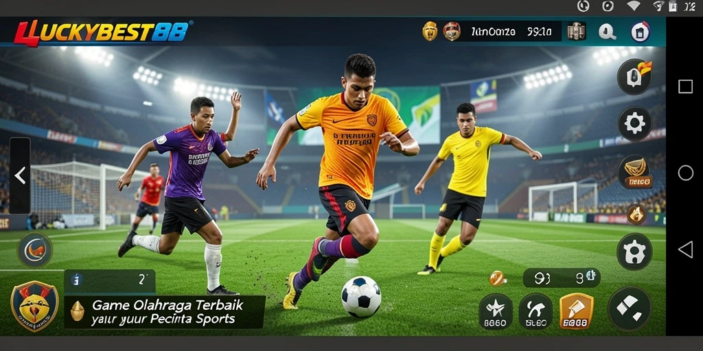 Tampilan menarik gameplay LUCKYBEST88 yang mendebarkan.