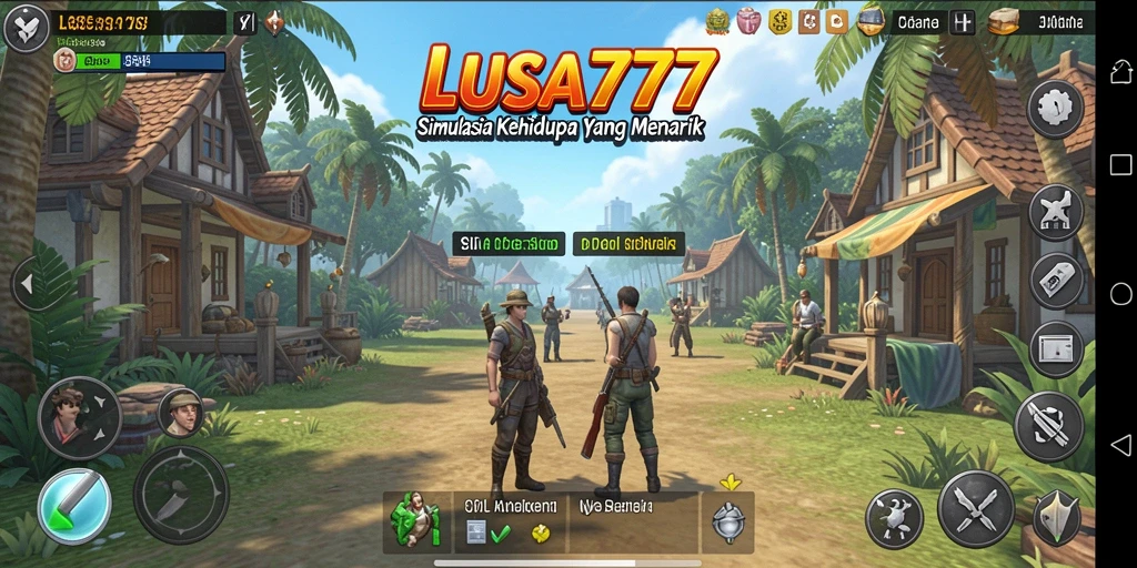 Tampilan gameplay LUSA777 yang penuh warna dan menarik.