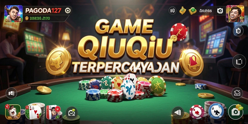 Tampilan menarik saat bermain QiuQiu di PAGODA127.