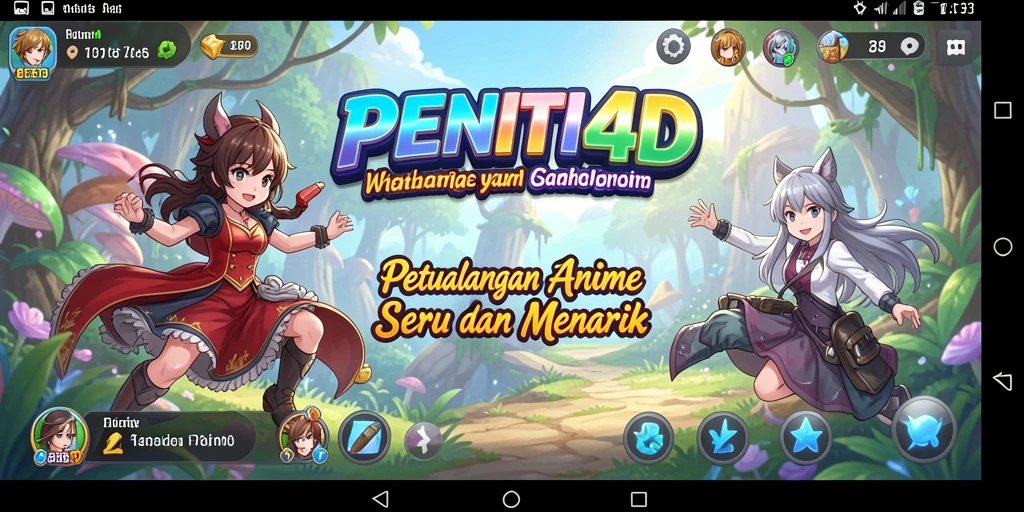 Screenshot gameplay PENITI4D yang memukau dan penuh aksi.