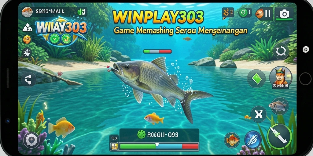 Gameplay WINPLAY303 yang seru dan menantang saat memancing.